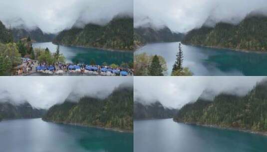 高山湖泊高清在线视频素材下载