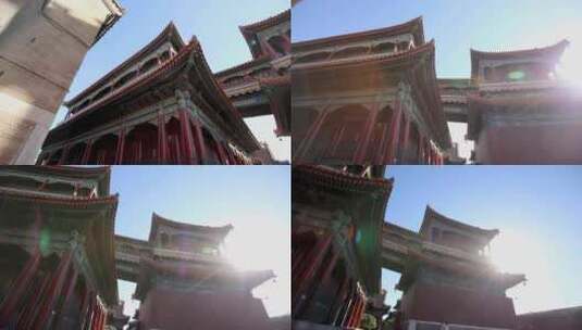 北京雍和宫旅游景点视频素材高清在线视频素材下载