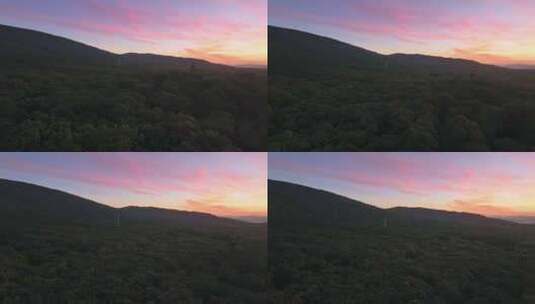 灵谷寺 中山陵风景区 南京秋天 灵谷寺朝霞高清在线视频素材下载