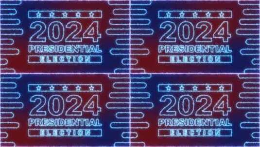 2024年特朗普对拜登与共和党和民主党的高清在线视频素材下载