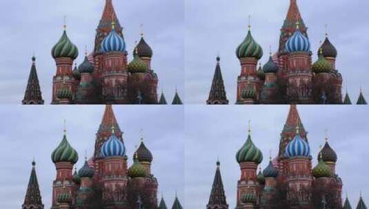 俄罗斯莫斯科红场【4K】高清在线视频素材下载