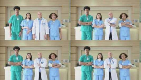 一位医学教授向医学生提供关于病人检查的建高清在线视频素材下载