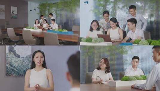 商务会议团队协作高清在线视频素材下载