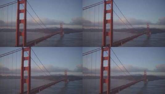 跨海大桥航拍景观高清在线视频素材下载