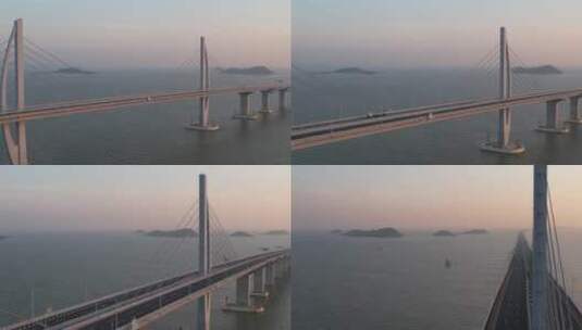 珠港澳大桥高清在线视频素材下载