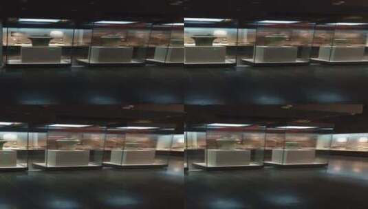 收藏的青铜器展厅4K实拍视频高清在线视频素材下载