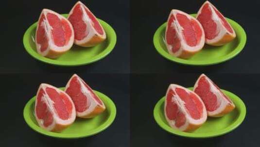 水果红柚子高清在线视频素材下载