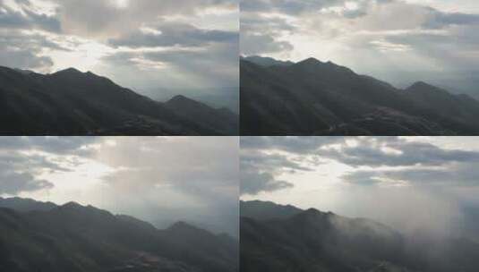 湖南郴州泗洲山航拍高清在线视频素材下载