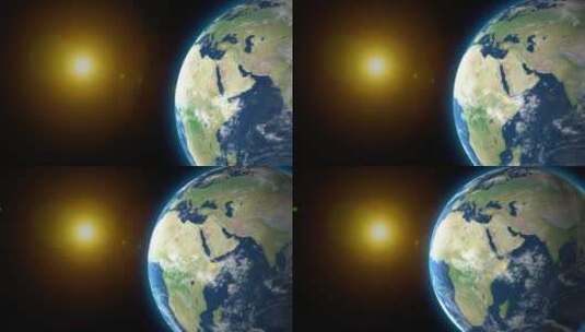 地球全视图高清在线视频素材下载