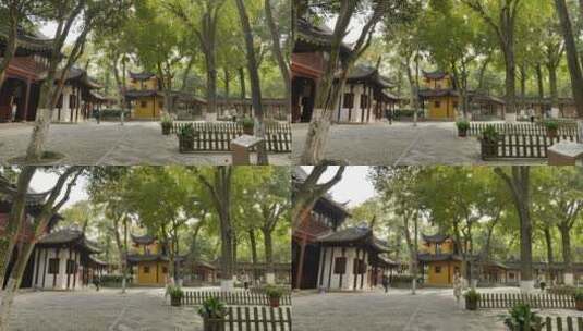 苏州寒山寺古建筑人文景观高清在线视频素材下载