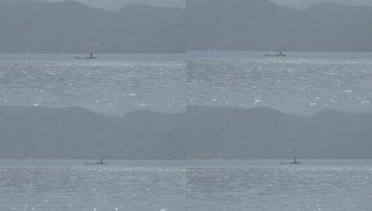 泸沽湖的风光高清在线视频素材下载
