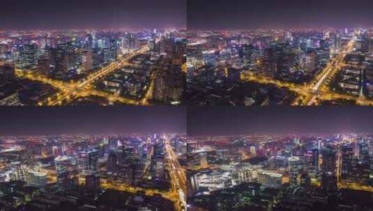 4k城市航拍夜景风光高清高清在线视频素材下载