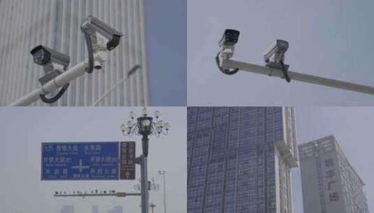 广州黄埔区奥园广场监控高清在线视频素材下载