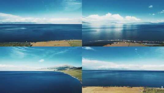 大美新疆赛里木湖高清在线视频素材下载