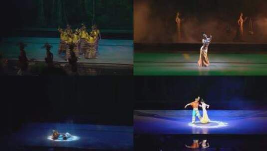 云南少数民族舞蹈02高清在线视频素材下载