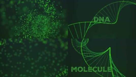 DNA分子包高清在线视频素材下载