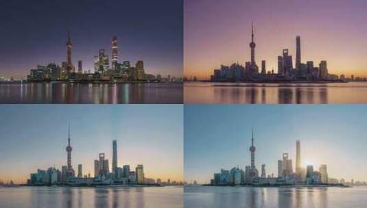 上海日出延时高清在线视频素材下载