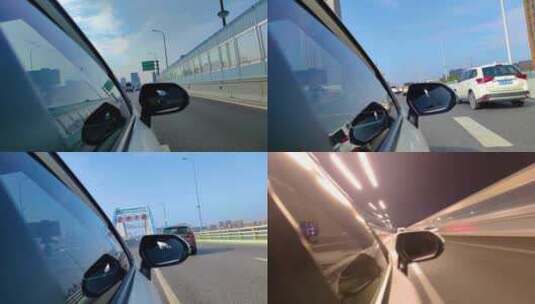 公路马路飙车延时摄影视频素材高清在线视频素材下载