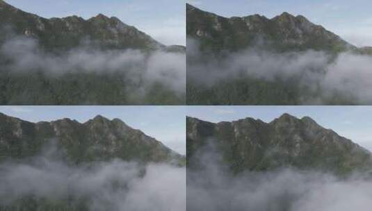 森林湖泊云海山川山脉云雾缭绕高清在线视频素材下载
