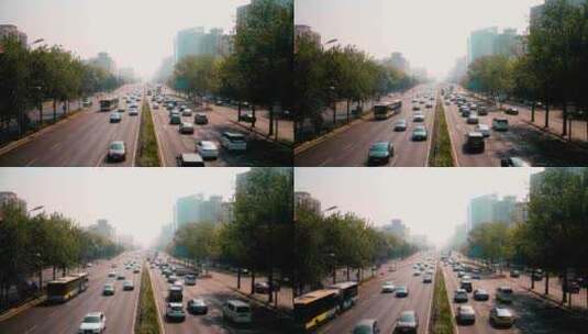 北京三环主路高清在线视频素材下载