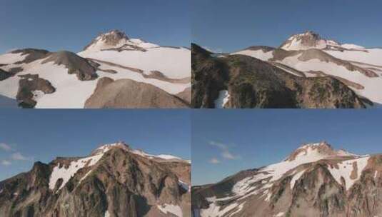 山，雪，山峰，俄勒冈州高清在线视频素材下载