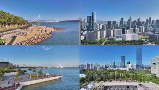 4k深圳南山城市宣传片合集高清在线视频素材下载