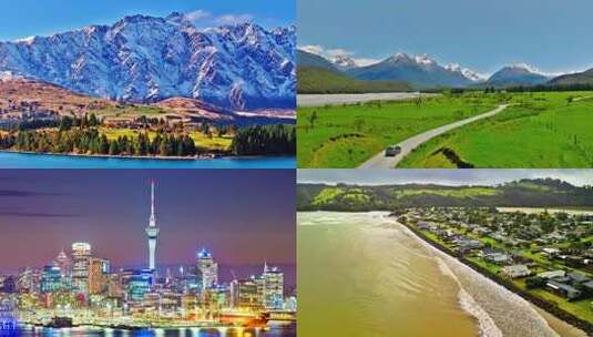 新西兰风光高清在线视频素材下载