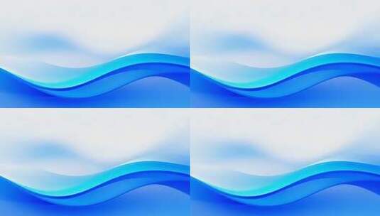 蓝色波浪动感背景素材高清在线视频素材下载
