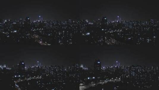上海深夜万家灯火高清在线视频素材下载
