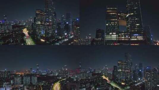 4K航拍腾讯滨海大厦高清在线视频素材下载