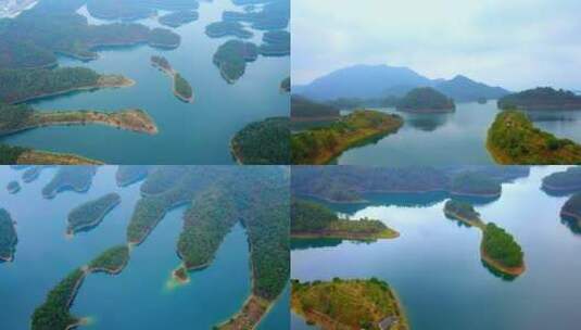 4k千岛湖-航拍千岛湖高清在线视频素材下载