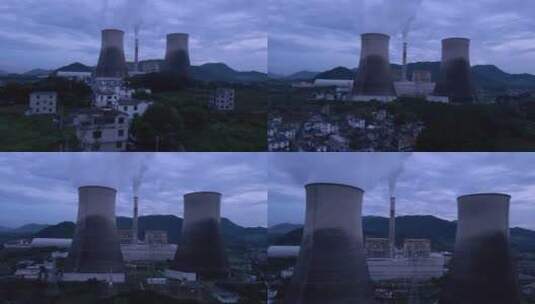 城市污染高清在线视频素材下载