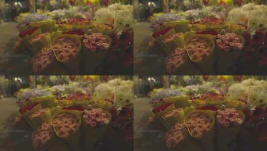 花店里的花卉6高清在线视频素材下载
