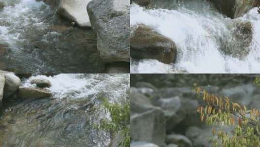 山间河流溪水高清在线视频素材下载