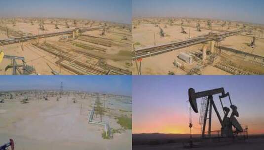 石油能源开采高清在线视频素材下载