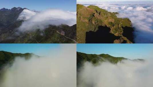 山云海山河山川河流风景云大山云雾日出山水高清在线视频素材下载