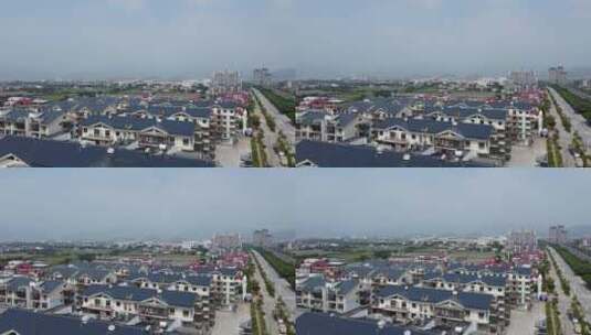 航拍莆田梧塘风景4K实拍视频高清在线视频素材下载