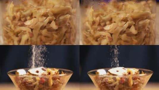 【镜头合集】腌制水疙瘩咸菜丝自制榨菜高清在线视频素材下载