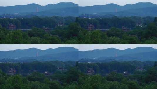 诗画江南活力浙江 园林风景 飞鸟西湖雷峰塔高清在线视频素材下载