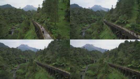 早上的Merapi Jogja高清在线视频素材下载