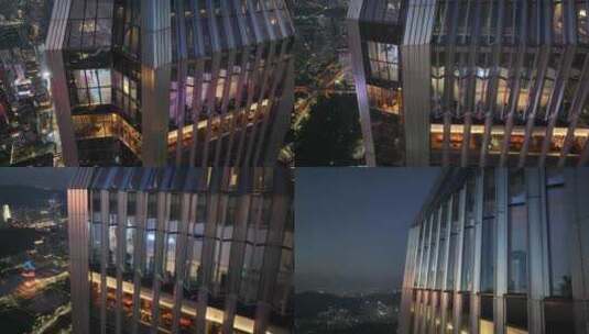 深圳地标平安金融大厦高清在线视频素材下载