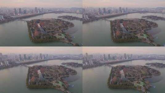 南京玄武湖公园高清在线视频素材下载