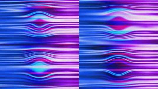 抽象条纹花朵波浪运动多色纹理光泽背景高清在线视频素材下载