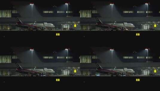 顺丰机场飞机装货延时2段高清在线视频素材下载