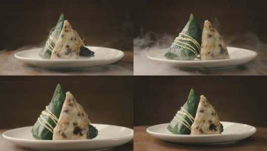 八宝燕麦粽素材展示高清在线视频素材下载