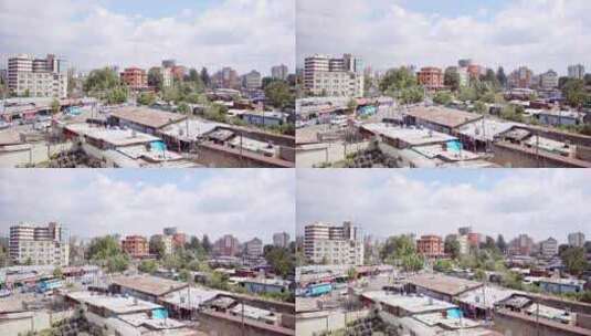 埃塞俄比亚首都街头人文高清在线视频素材下载