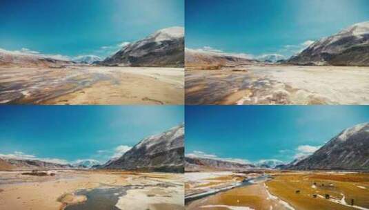大气航拍慕士塔格峰自然风光10高清在线视频素材下载
