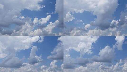 天空中的电影云美丽的云高清在线视频素材下载