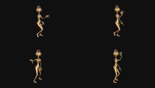 黄金男女-舞蹈俱乐部包高清在线视频素材下载