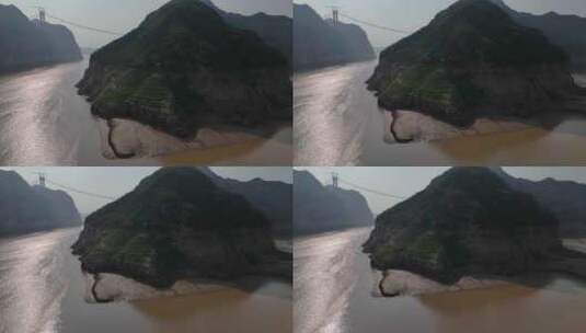 河南济源黄河三峡风景区视频高清在线视频素材下载